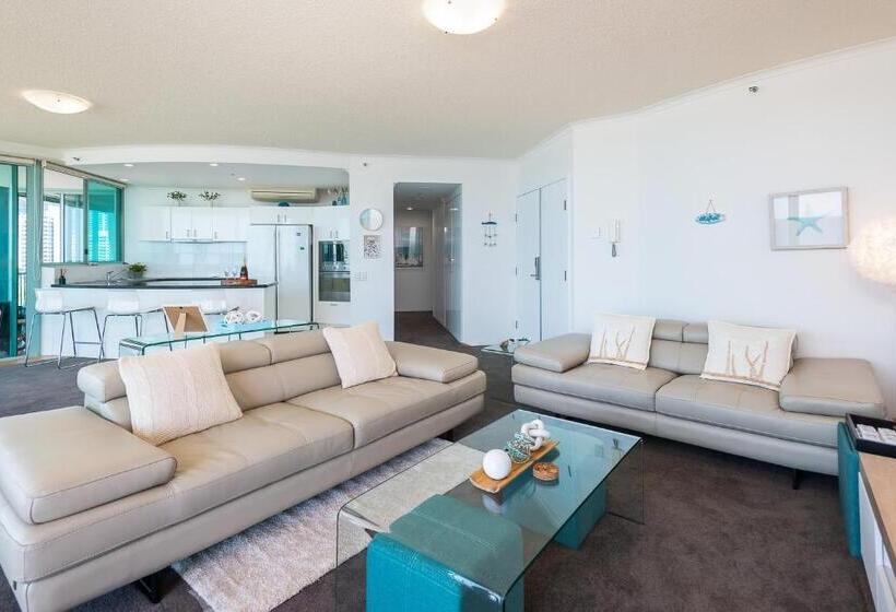 דירת 2 חדרים נוף לים, The Waterford On Main Beach