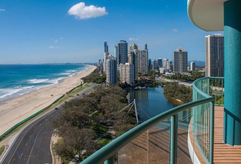 דירת פנטהאוז 1 חדרי שינה, The Waterford On Main Beach