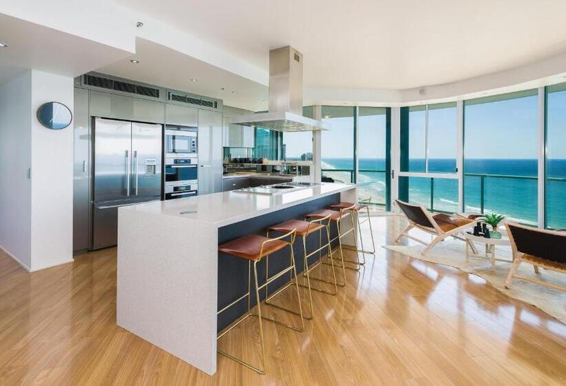 דירת פנטהאוז 1 חדרי שינה, The Waterford On Main Beach