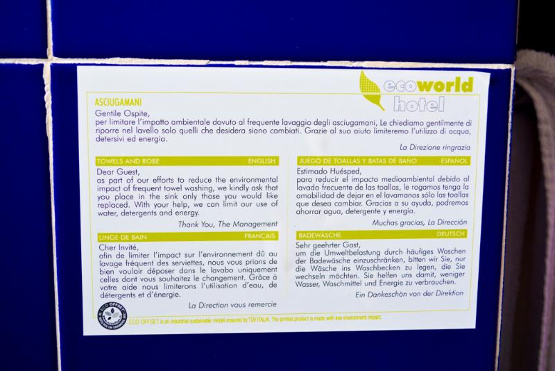 标准单人间, Eco Hotel Milano & Bioriso Restaurant