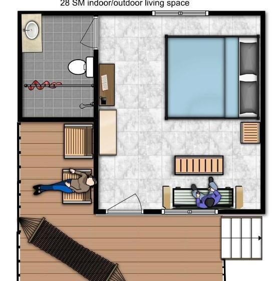 غرفة ديلوكس, Longtail Beach Resort