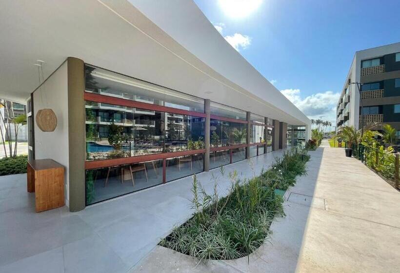 침실 2개 아파트, Mana Beach Experience  Muro Alto  Flat Luxo 2 Qtos