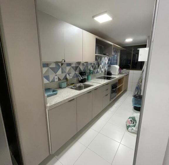 침실 2개 아파트, Mana Beach Experience  Muro Alto  Flat Luxo 2 Qtos