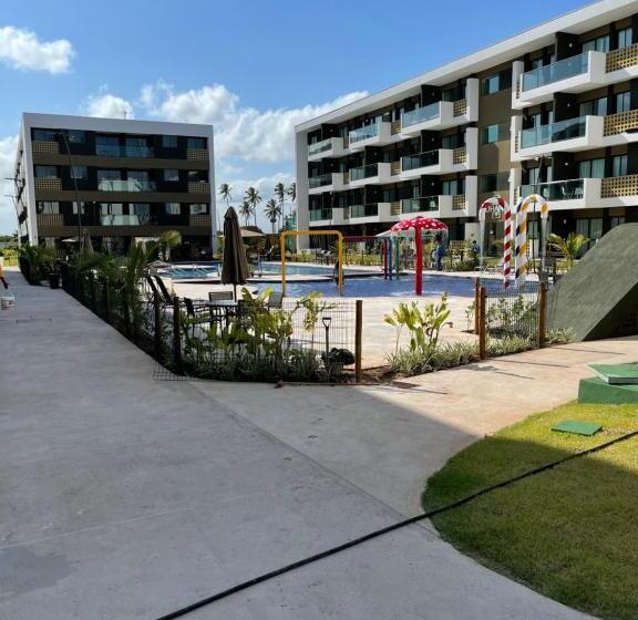 침실 2개 아파트, Mana Beach Experience  Muro Alto  Flat Luxo 2 Qtos