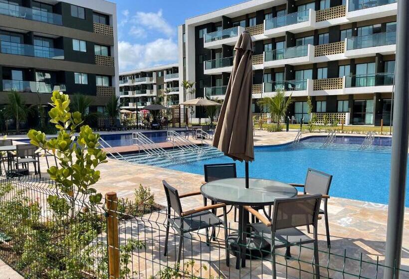 침실 2개 아파트, Mana Beach Experience  Muro Alto  Flat Luxo 2 Qtos