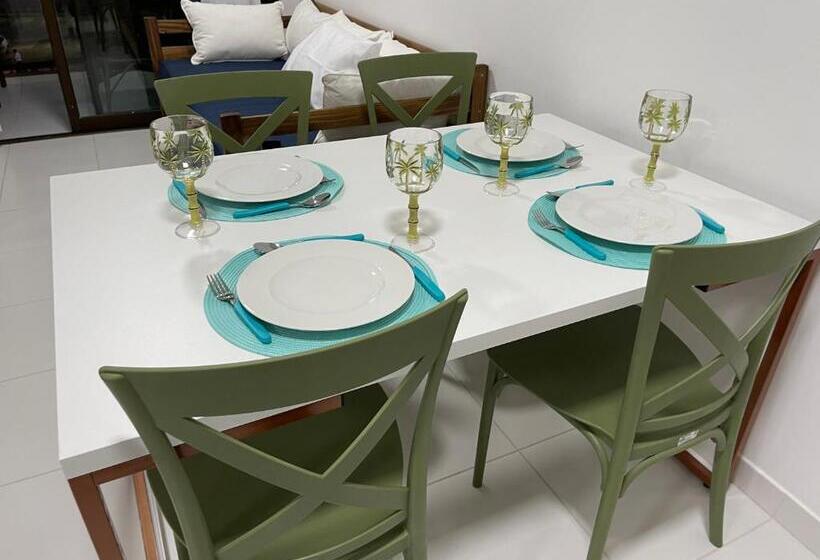 침실 2개 아파트, Mana Beach Experience  Muro Alto  Flat Luxo 2 Qtos