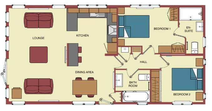 シャレー・スペリアー1寝室, Chycara