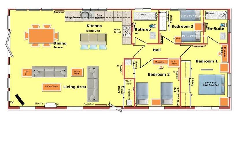 シャレー1寝室, Chycara
