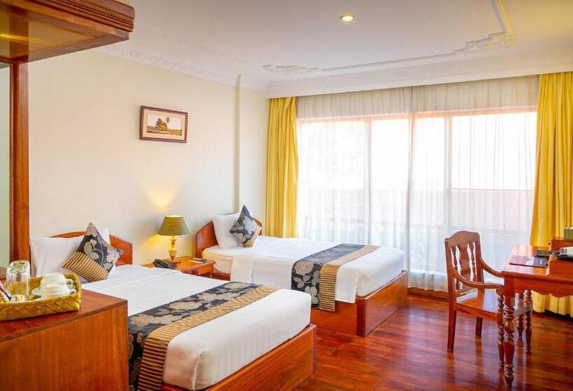 带城市景观的标准间, Angkor Trails Residence