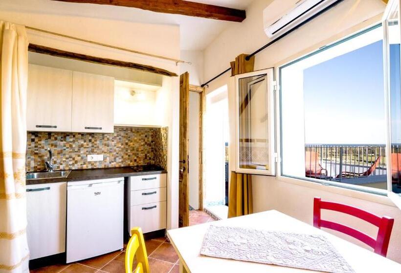 סטודיו סטנדרט עם מרפסת, Panoramic Loft Con Uso Cucina ,casa Raimonda, Ammentos Posada