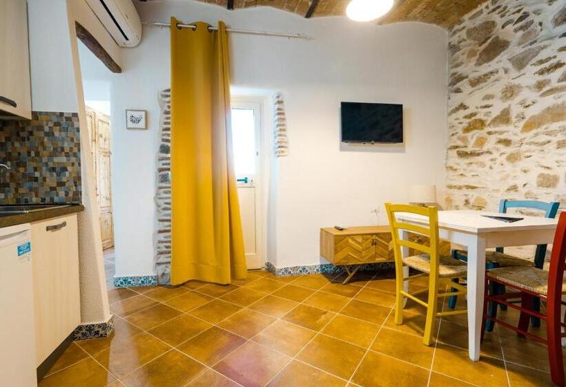 חדר סטנדרט נוף לים עם מרפסת, Panoramic Loft Con Uso Cucina ,casa Raimonda, Ammentos Posada