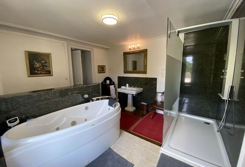 غرفة قياسية مطلّة علي الحديقة, Château La Rametière