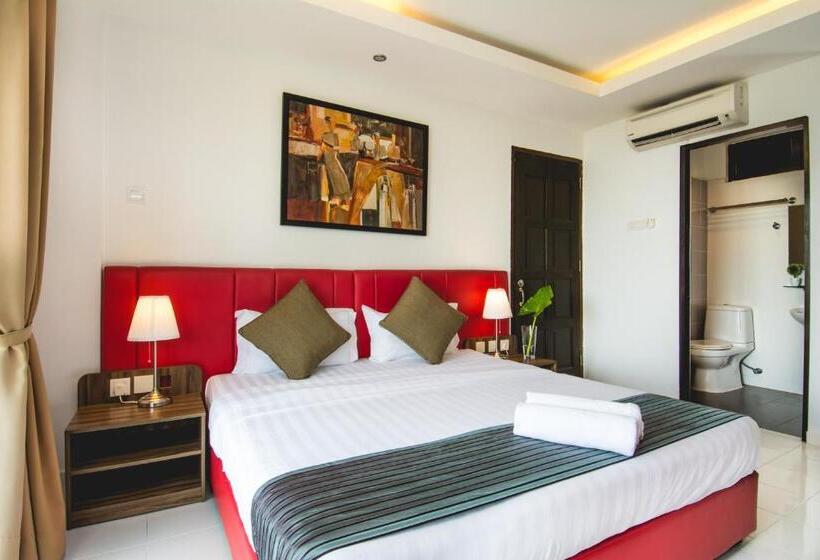 غرفة ديلوكس ذات إطلالة جانبية على البحر, Alia Residence