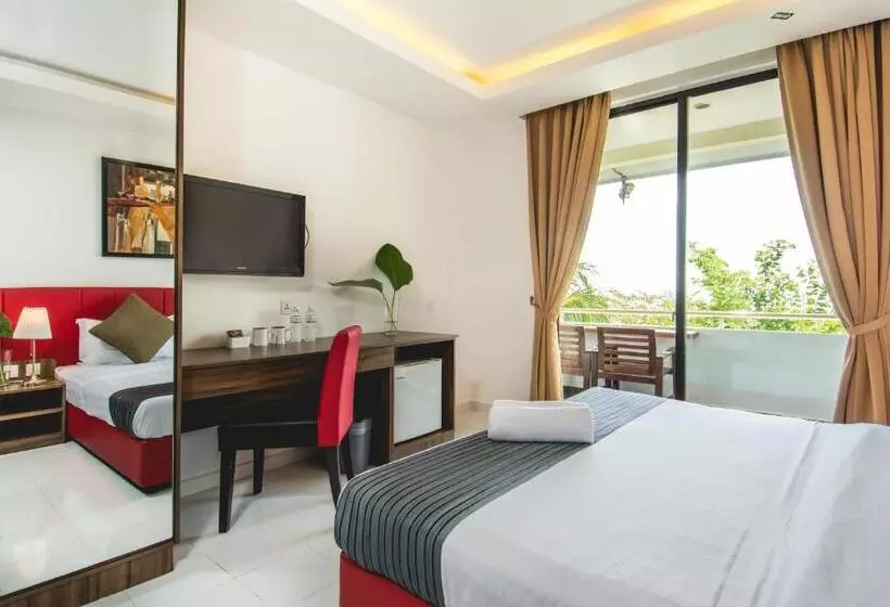 اتاق استاندارد با چشم‌انداز باغ, Alia Residence