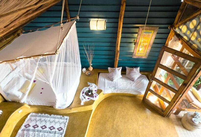 Habitación Cuádruple Deluxe, Casa Na Praia Tofo  Beach Front