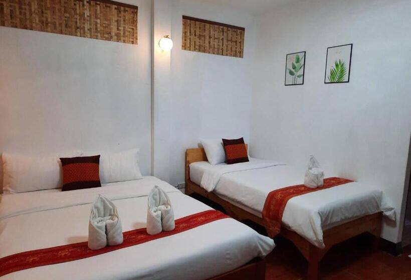 חדר סטנדרט לשלושה עם נוף לגינה, Pailifornia