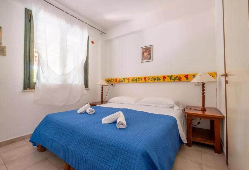 带1个卧室带花园景观的公寓, Jerà Holiday Collection Vulcano