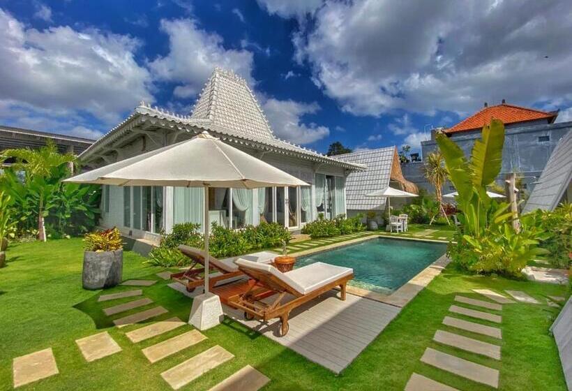 غرفة عائلية, Piramida S White Villa S Bali   Joglo