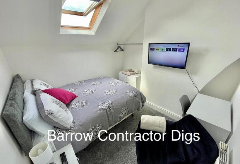 带共用浴室的标准房间, Barrow Contractor Digs