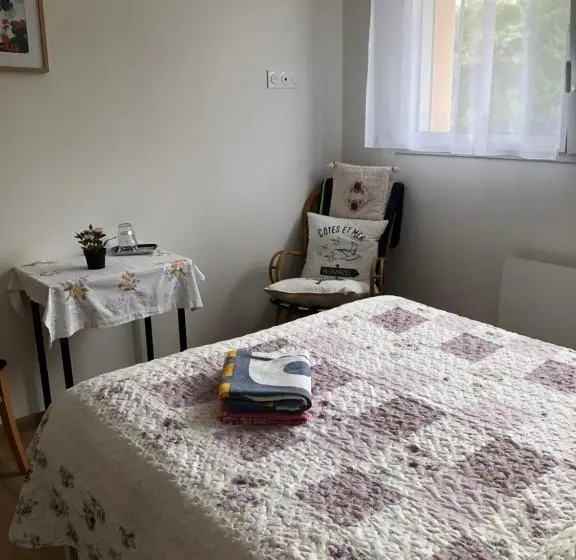 Standard-huone Puutarhanäkymä, Chez Yolande