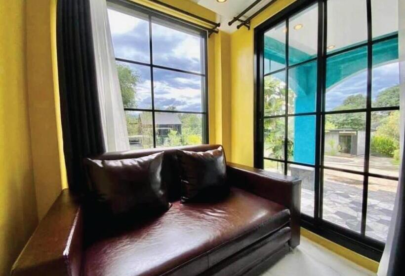 家庭房带园景, Keyman House Khao Yai