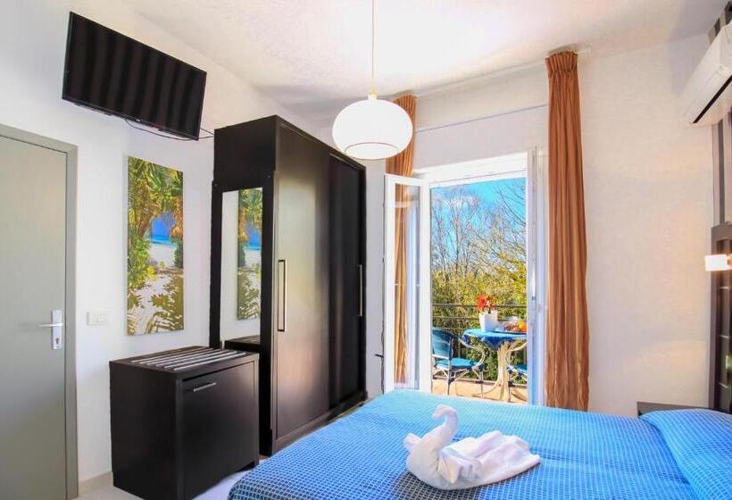 اتاق استاندارد سه تخته با بالکن, Dependance Londra Hotel Duca Di Kent