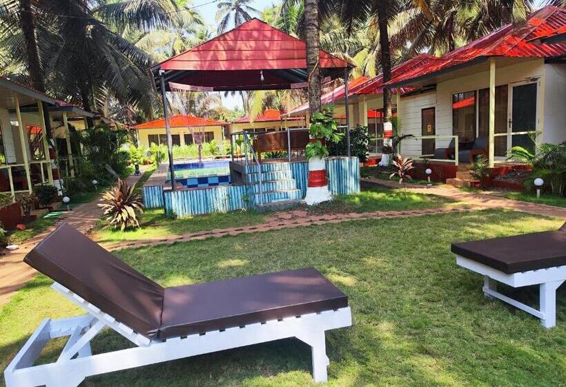 اتاق استاندارد با چشمانداز استخر, The Sunbliss Cottages