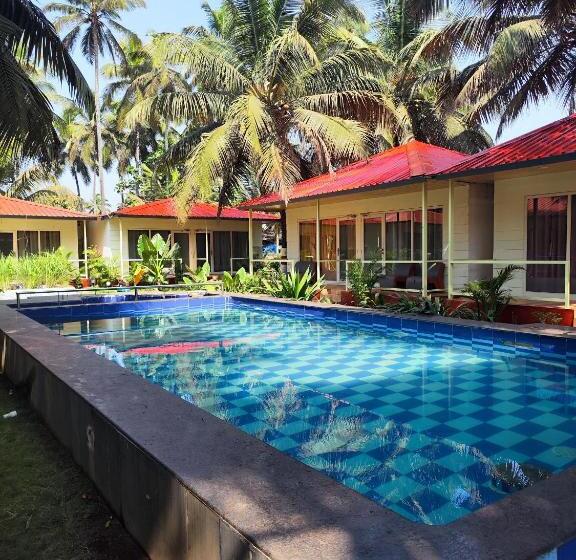 اتاق استاندارد با چشمانداز استخر, The Sunbliss Cottages