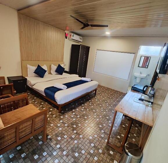 اتاق استاندارد با چشمانداز استخر, The Sunbliss Cottages
