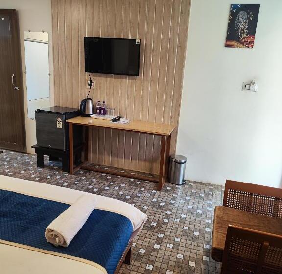 اتاق استاندارد با چشمانداز استخر, The Sunbliss Cottages