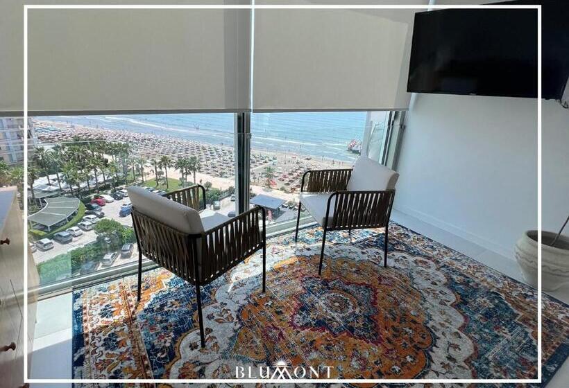 דירת פנטהאוז 1 חדרי שינה, Luxury Rooftop Suites By Blumont