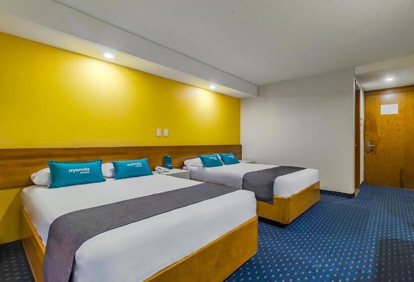 اتاق استاندارد چهار تخته, Ayenda Hidalgo