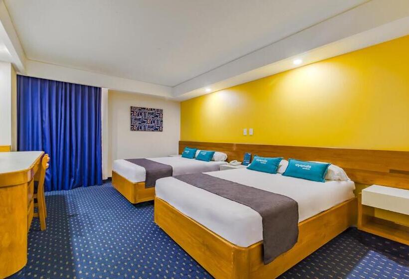 اتاق استاندارد چهار تخته, Ayenda Hidalgo