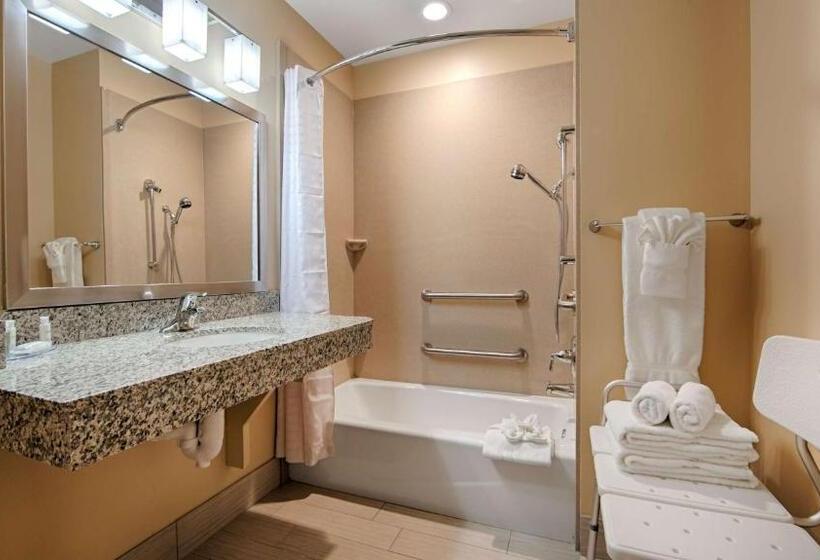 غرفة قياسية سرير ملكى لذوى الإحتياجات الخاصة, Wyndham Garden Lancaster Ca