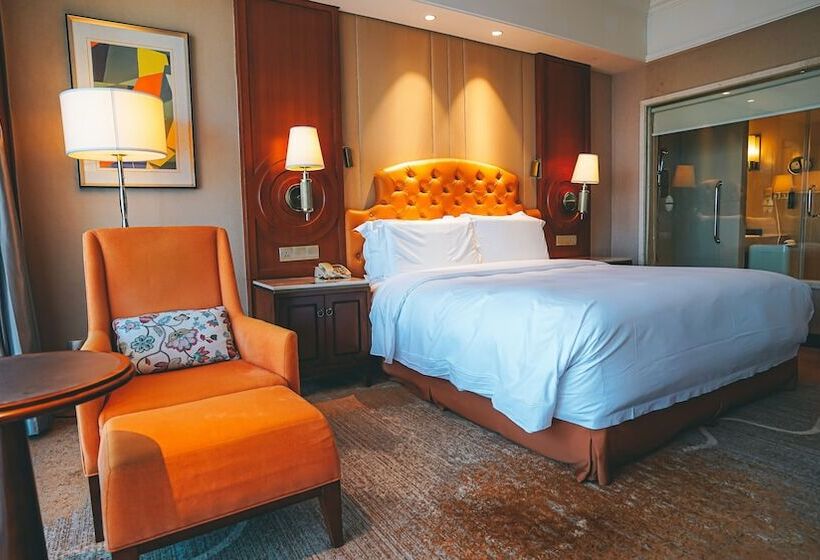 חדר סטנדרט מיטה זוגית, Doubletree By Hilton Ningo   Chunxiao