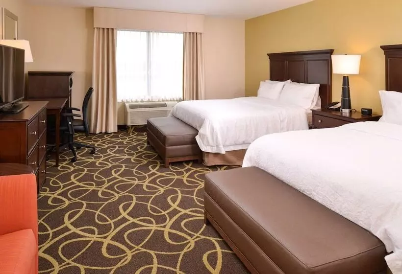 2ダブルベッドのスタンダードルーム, Hampton Inn Omaha Midtownaksarben Area