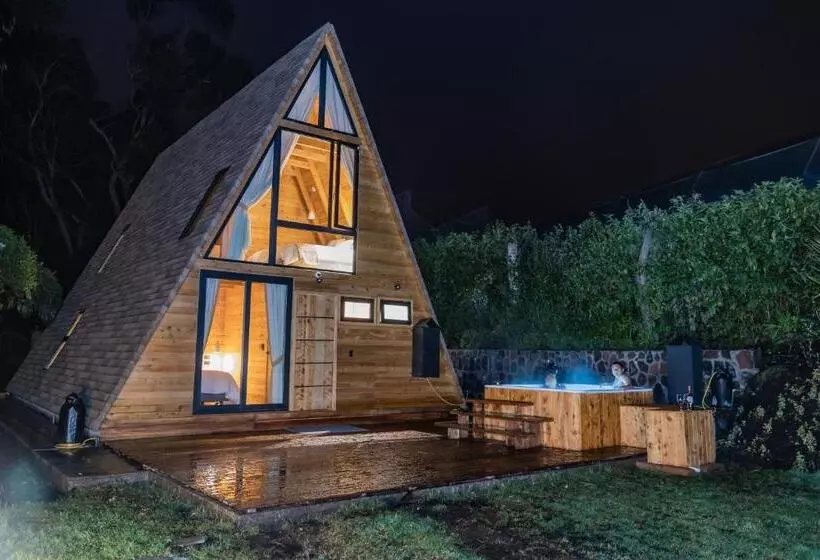 Mökki 1 Makuuhuone, Hosteria Papagayo Cotopaxi
