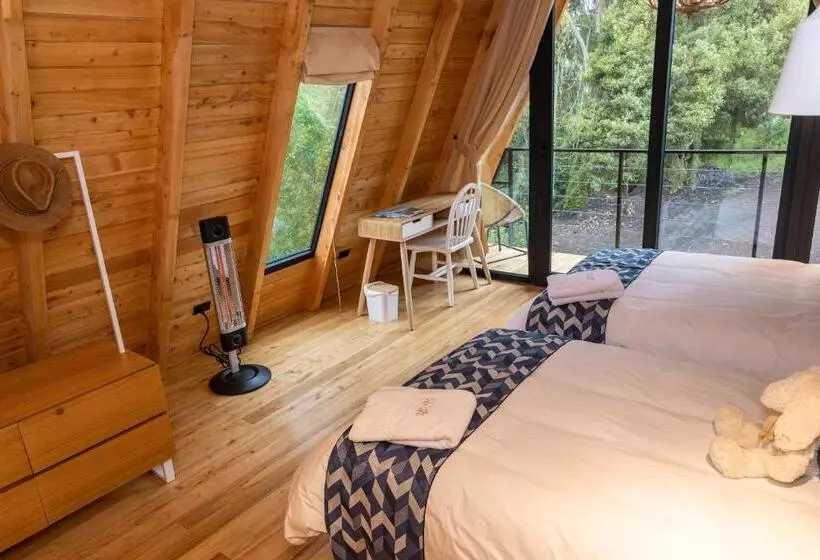 Mökki 1 Makuuhuone, Hosteria Papagayo Cotopaxi