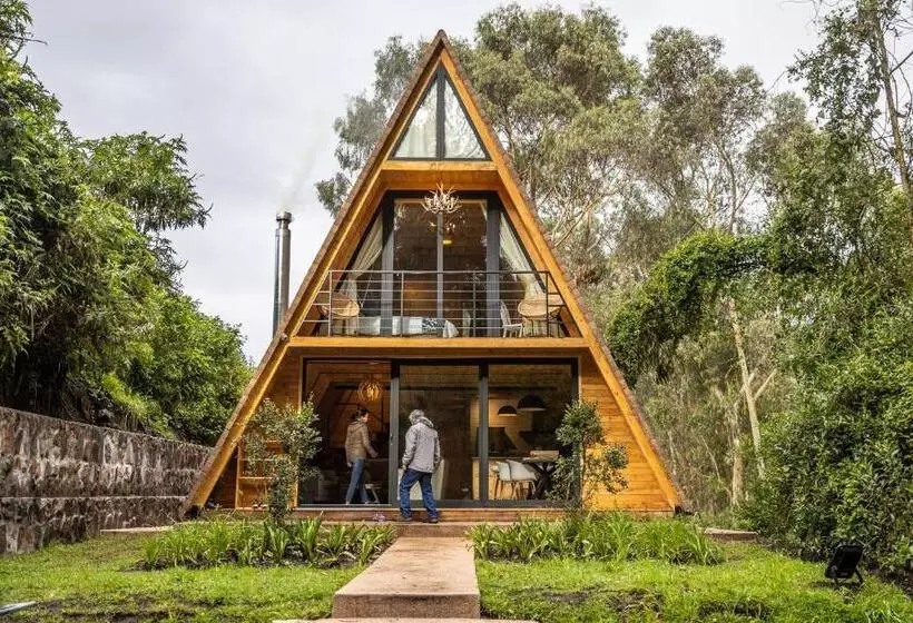 Mökki 1 Makuuhuone, Hosteria Papagayo Cotopaxi