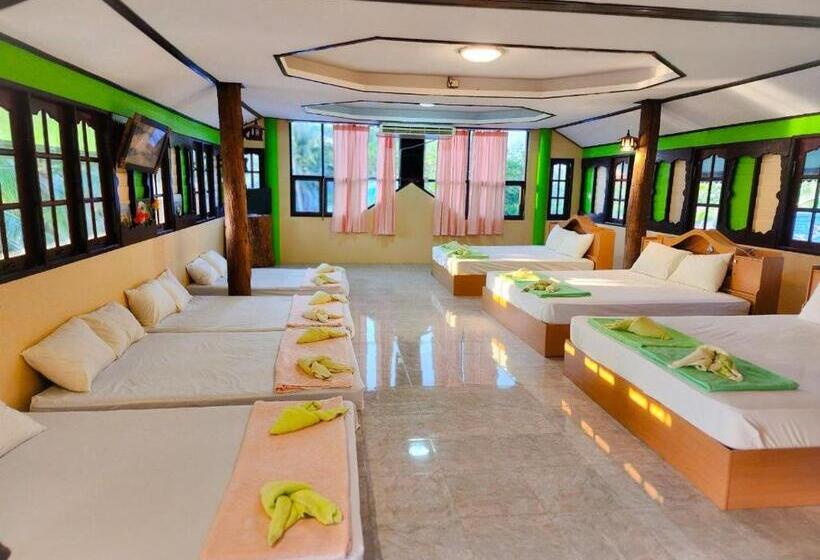 غرفة عائلية مطلّة علي البحر, Banmae Resort Kohchang