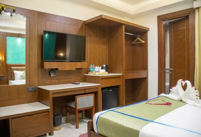 חדר סטנדרט עם מיטת קינג, Holy Shivana Boutique Hotel Rishikesh