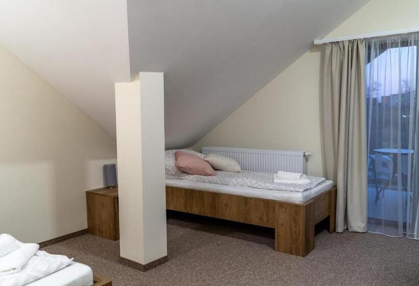 テラス付スタンダードルーム, Rózsa étterem & Panzió