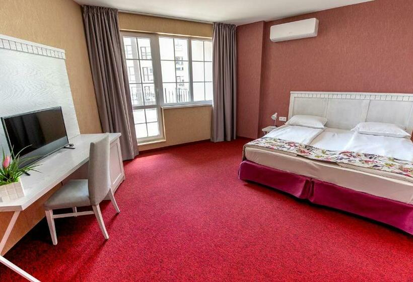 스탠다드 발코니 룸, хотел глемпинг алианс