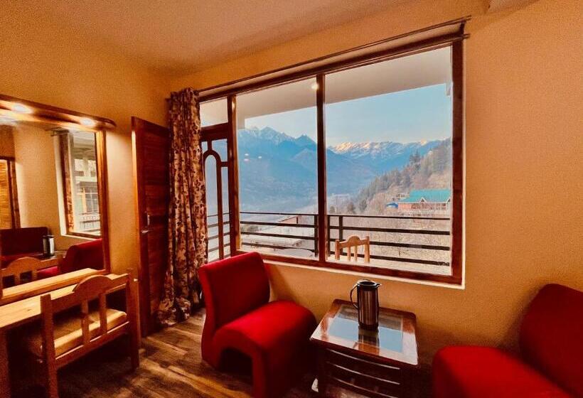 Номер Deluxe, Kartik Cottage, Manali   A Blissful View From Entire Cottage