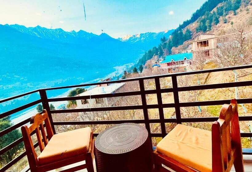 Номер Deluxe, Kartik Cottage, Manali   A Blissful View From Entire Cottage
