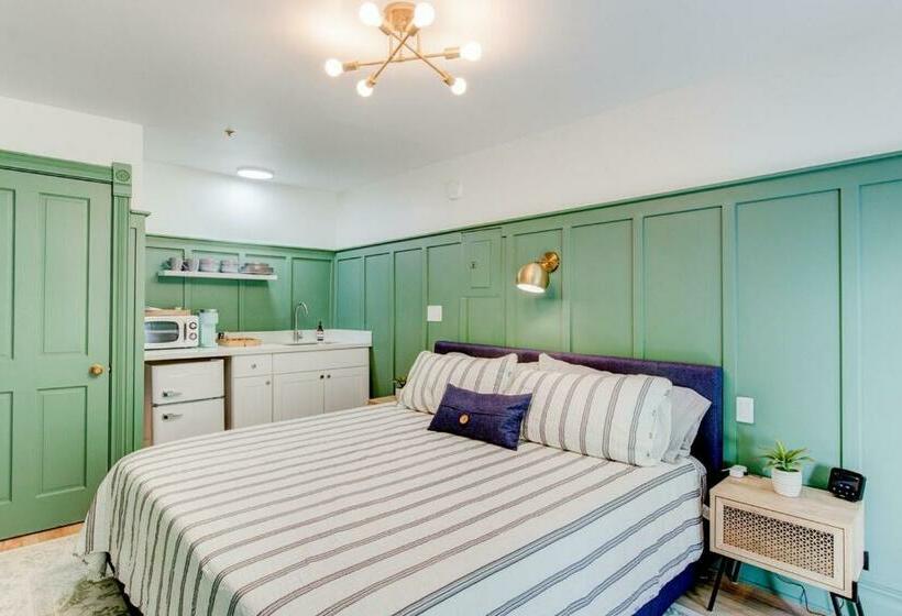 إستوديو قياسى سرير كينج, Suite 9 Historic Art City Inn