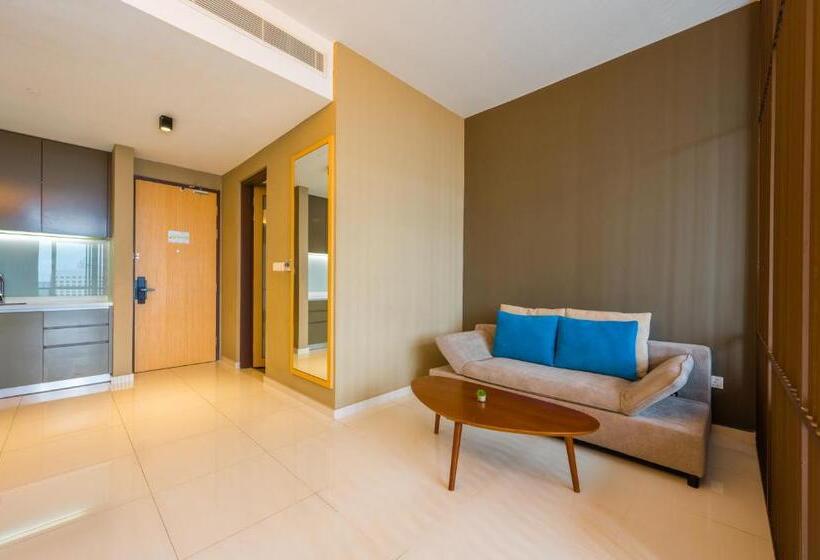 带双人大床的行政管理套房, Greystone 99 Suites