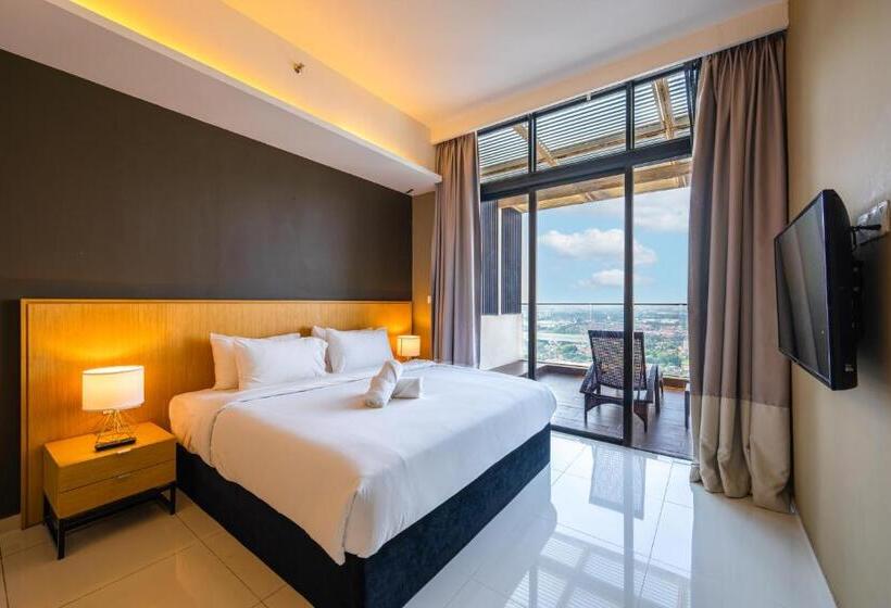 带2个卧室的套房, Greystone 99 Suites