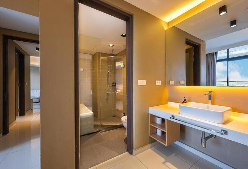 带2个卧室的套房, Greystone 99 Suites