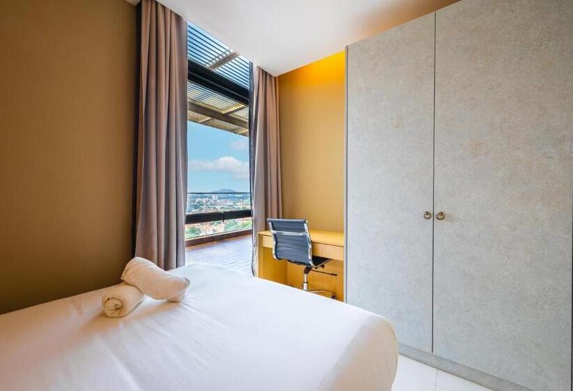 带2个卧室的套房, Greystone 99 Suites